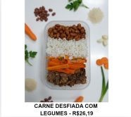 CARNE DESFIADA COM LEGUMES